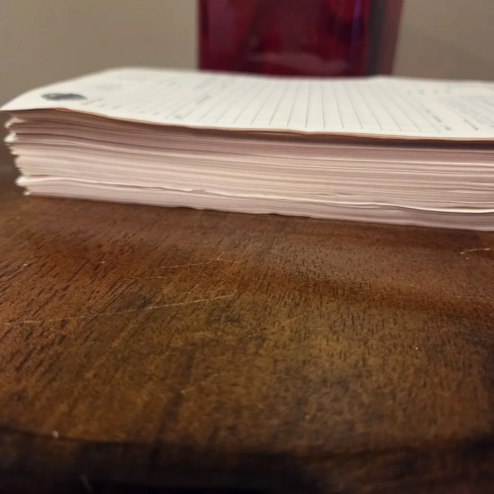 Scentsy Order Form Pad